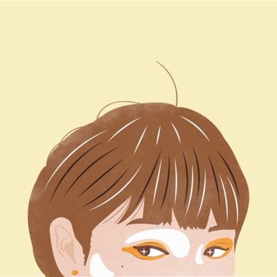 國美頭像插畫
